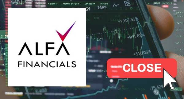 ALFA FINANCIALS Close Account