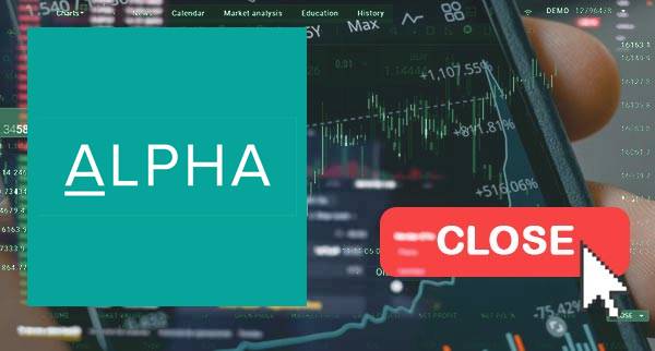 Alpha FX Close Account