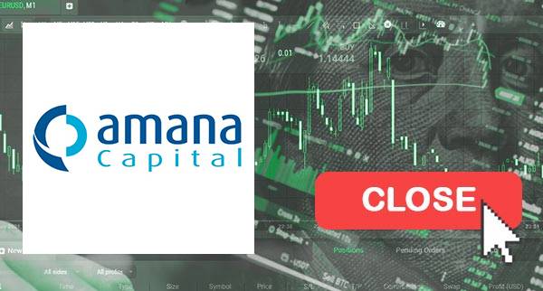 Amana Capital Close Account