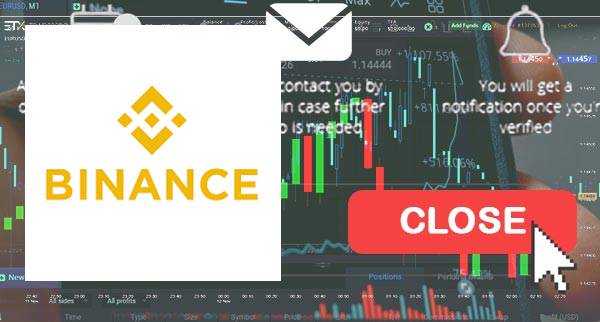 binance close account