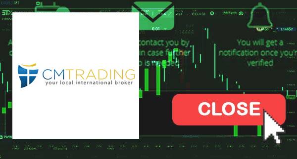 CM Trading Close Account