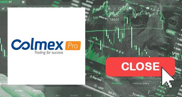 Colmex Pro Close Account