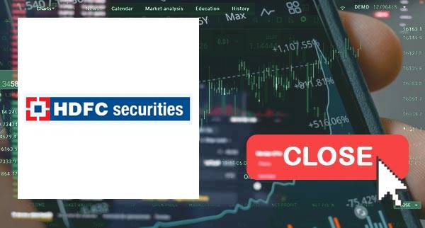 HDFC Securities Close Account