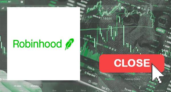 Robinhood Close Account