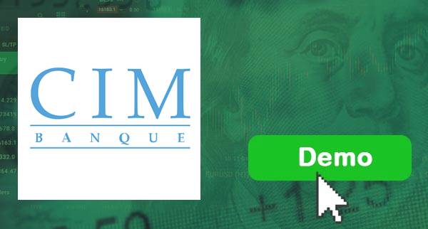 CIM Banque Demo Account