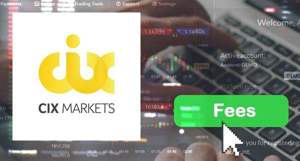 CIX Markets fees