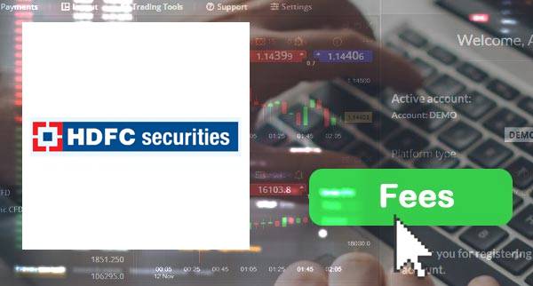 HDFC Securities fees