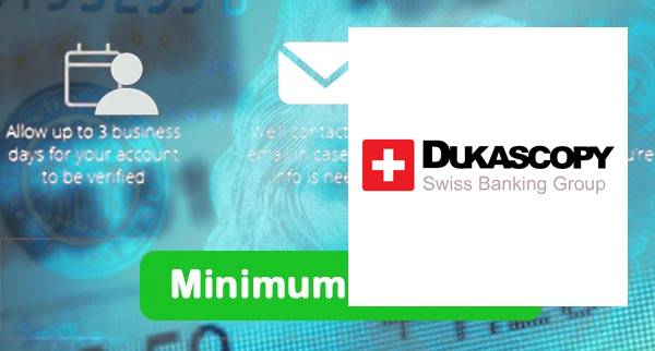 Dukascopy Min Deposit