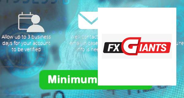 FXGiants Min Deposit