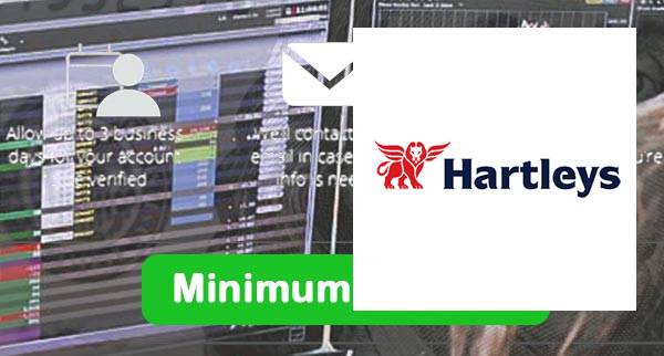 Hartleys Limited Min Deposit