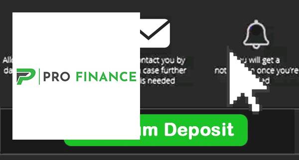 Pro Finance Service Min Deposit