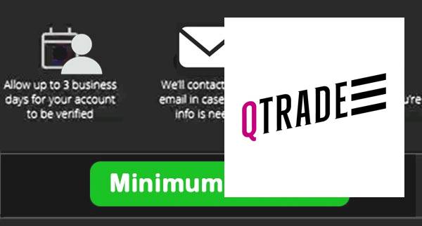 Qtrade Min Deposit