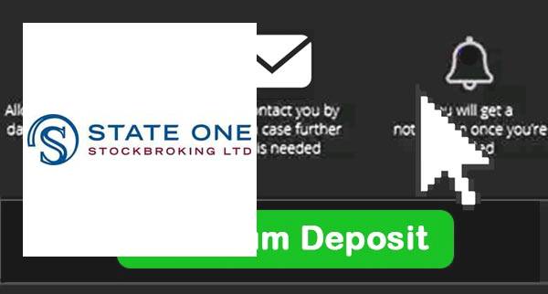 State One Stockbroking Limited Min Deposit