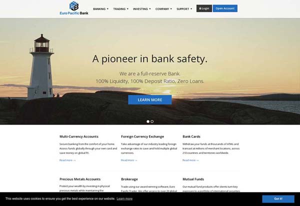 Euro Pacific Bank Review