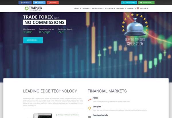 Templer FX Brokerage Review